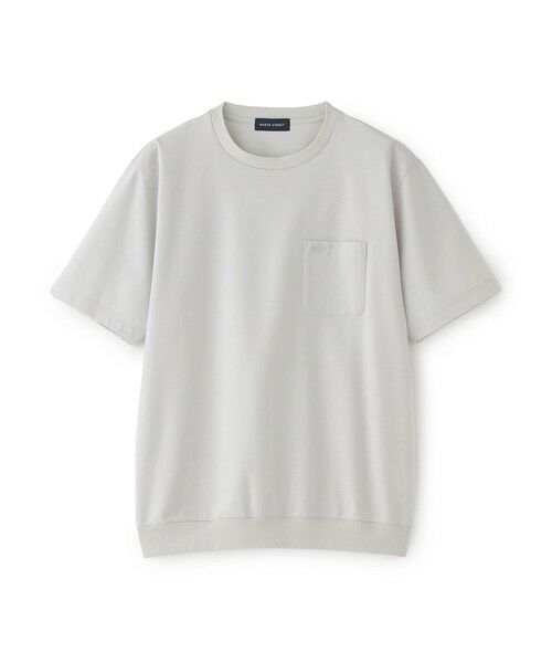 BAKER STREET / ベイカー・ストリート カットソー | 【接触冷感】BEYONTECH(R) シルケットプラチナポンチTシャツ(オフホワイト2)