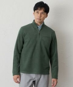 BAKER STREET / ベイカー・ストリート カットソー | BEYONTECH(R) フリース ハーフジッププルオーバー