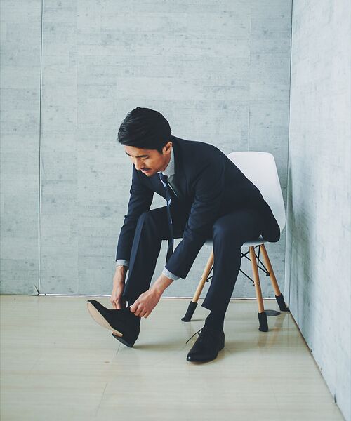 alfredoBANNISTER / アルフレッド・バニスター ビジネス・ドレスシューズ | 【人気No1!WEB別注】内羽根 ストレートチップ ビジネスシューズ / ドレス | 詳細14