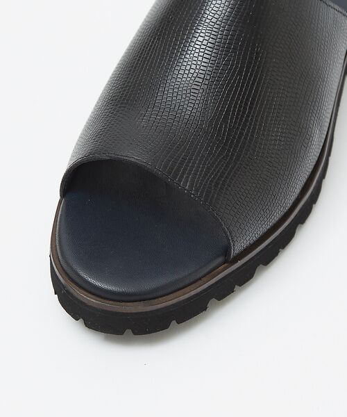 alfredoBANNISTER / アルフレッド・バニスター サンダル | 【WEB別注】タンクソール ミュール レザーサンダル | 詳細19