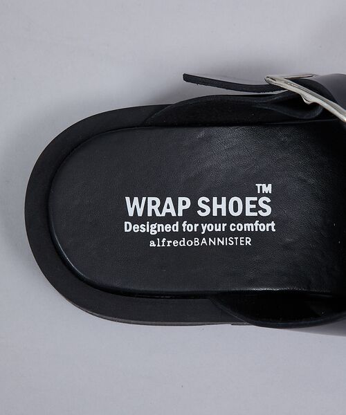 alfredoBANNISTER / アルフレッド・バニスター サンダル | 【WRAP SHOES】トリプル バックル ボリュームソール スライドサンダル | 詳細10