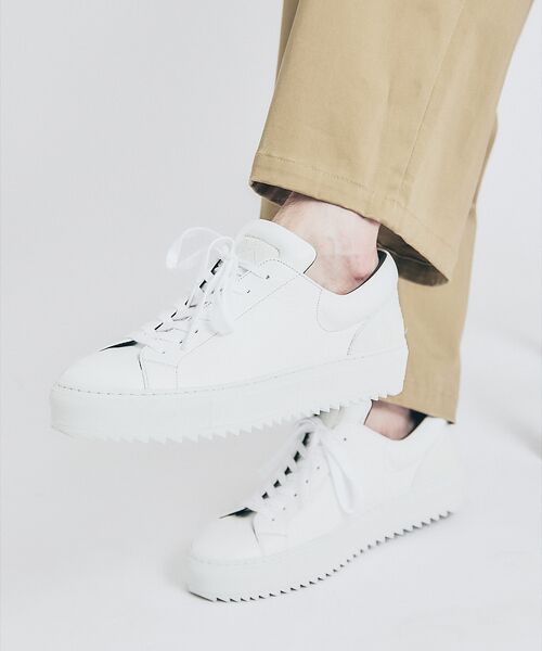 alfredoBANNISTER / アルフレッド・バニスター スニーカー | 【Margome sole】シャークソール レザースニーカー | 詳細29