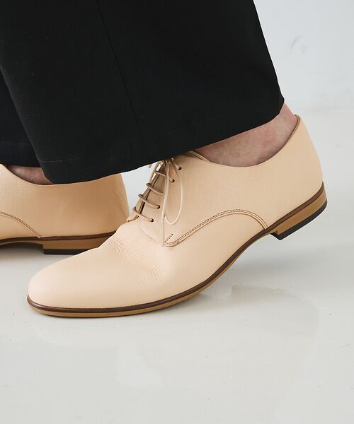 alfredoBANNISTER / アルフレッド・バニスター シューズ | 【ヌメ革】ソフトレザー カウンターレス プレーントゥシューズ | 詳細15