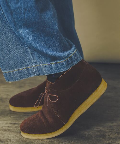 alfredoBANNISTER / アルフレッド・バニスター シューズ | 【MADE IN JAPAN】ワンアイレット クレープソール チャッカブーツ | 詳細24