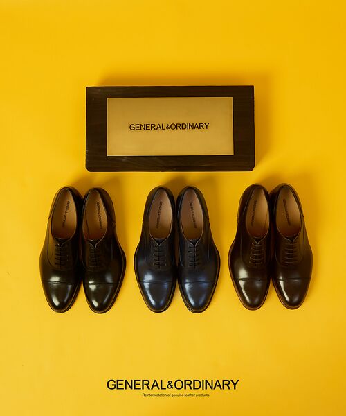 alfredoBANNISTER / アルフレッド・バニスター ビジネス・ドレスシューズ | 【GENERAL&ORDINARY】内羽根ストレートチップシューズ | 詳細19