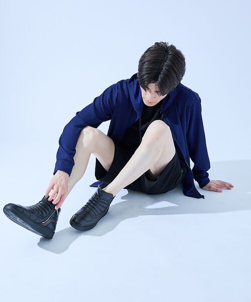 alfredoBANNISTER / アルフレッド・バニスター スニーカー | サイドジップ ロールスニーカー | 詳細13