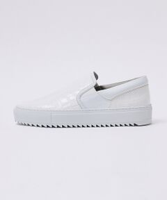 alfredoBANNISTER / アルフレッド・バニスター スニーカー | 【Margome sole】シャークソール クロコダイル柄 レザー スニーカー