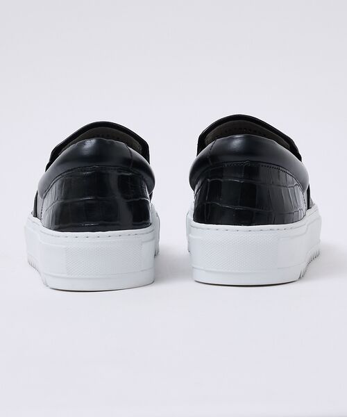 alfredoBANNISTER / アルフレッド・バニスター スニーカー | 【Margome sole】シャークソール クロコダイル柄 レザー スニーカー | 詳細26