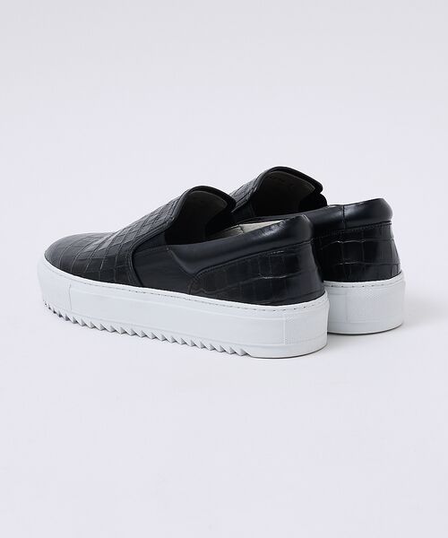 alfredoBANNISTER / アルフレッド・バニスター スニーカー | 【Margome sole】シャークソール クロコダイル柄 レザー スニーカー | 詳細27