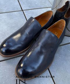 alfredoBANNISTER / アルフレッド・バニスター シューズ | 【WEB別注】プレーントゥ レザー スリッポン