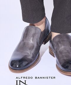 alfredoBANNISTER / アルフレッド・バニスター シューズ | 【WEB別注】プレーントゥ レザー スリッポン