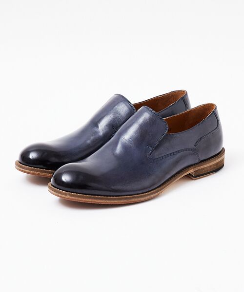 alfredoBANNISTER / アルフレッド・バニスター シューズ | 【WEB別注】プレーントゥ レザー スリッポン | 詳細8