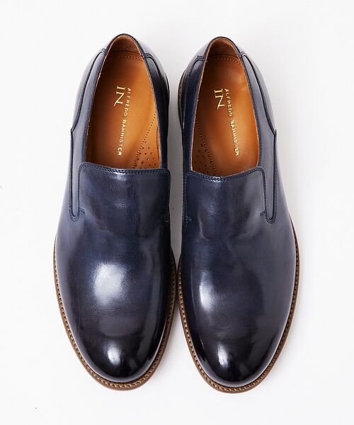 alfredoBANNISTER / アルフレッド・バニスター シューズ | 【WEB別注】プレーントゥ レザー スリッポン | 詳細9