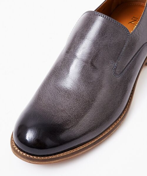 alfredoBANNISTER / アルフレッド・バニスター シューズ | 【WEB別注】プレーントゥ レザー スリッポン | 詳細23