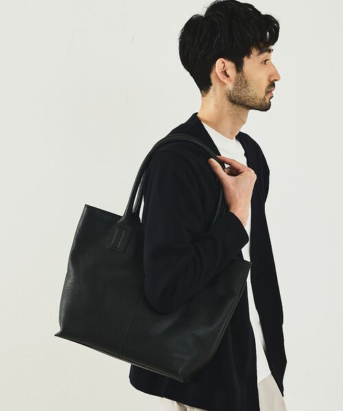 alfredoBANNISTER / アルフレッド・バニスター トートバッグ | 【WEB別注】オープン レザー トートバッグ | 詳細14