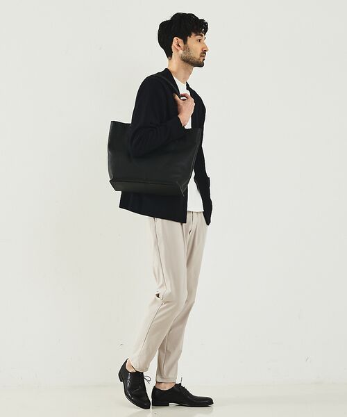 alfredoBANNISTER / アルフレッド・バニスター トートバッグ | 【WEB別注】オープン レザー トートバッグ | 詳細15