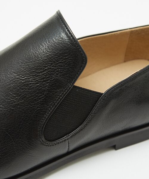alfredoBANNISTER / アルフレッド・バニスター シューズ | 【定番】サイドゴア レザースリッポン | 詳細9