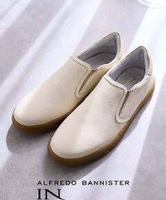 alfredoBANNISTER / アルフレッド・バニスター スニーカー | 【WEB別注】究極のベーシック オールレザースリッポンスニーカー