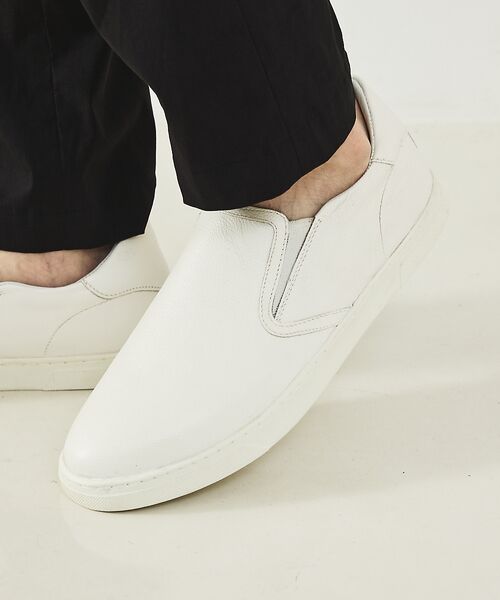 alfredoBANNISTER / アルフレッド・バニスター スニーカー | 【WEB別注】究極のベーシック オールレザースリッポンスニーカー | 詳細20