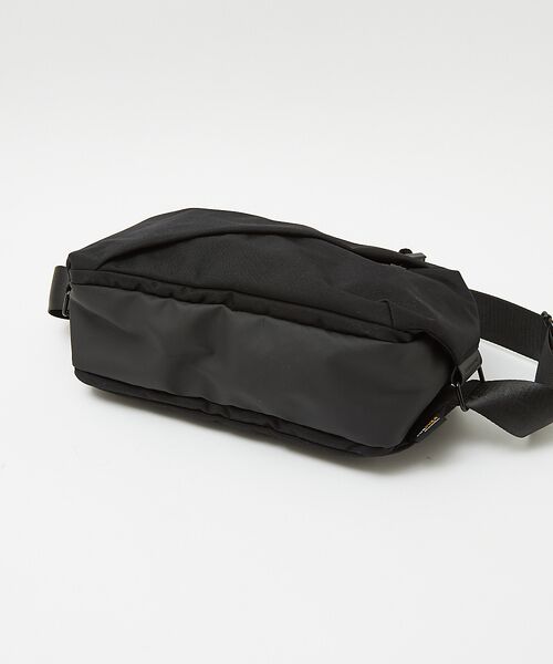 alfredoBANNISTER / アルフレッド・バニスター メッセンジャーバッグ・ウエストポーチ | 【軽量、撥水】9L 素材切替 ユーティリティ スリング ボディバッグ | 詳細8