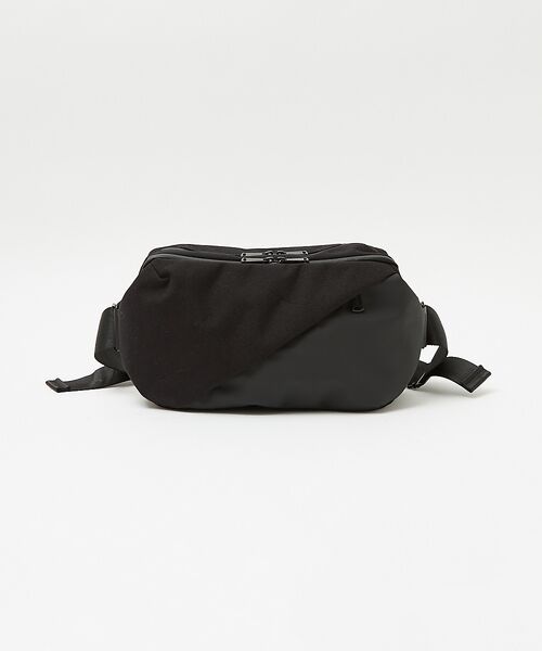 alfredoBANNISTER / アルフレッド・バニスター メッセンジャーバッグ・ウエストポーチ | 【軽量、撥水】9L 素材切替 ユーティリティ スリング ボディバッグ | 詳細17