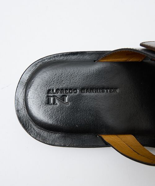 alfredoBANNISTER / アルフレッド・バニスター サンダル | 【WEB別注】マルチクロスレザーサンダル | 詳細10