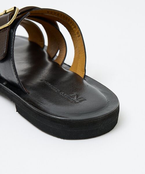 alfredoBANNISTER / アルフレッド・バニスター サンダル | 【WEB別注】マルチクロスレザーサンダル | 詳細6