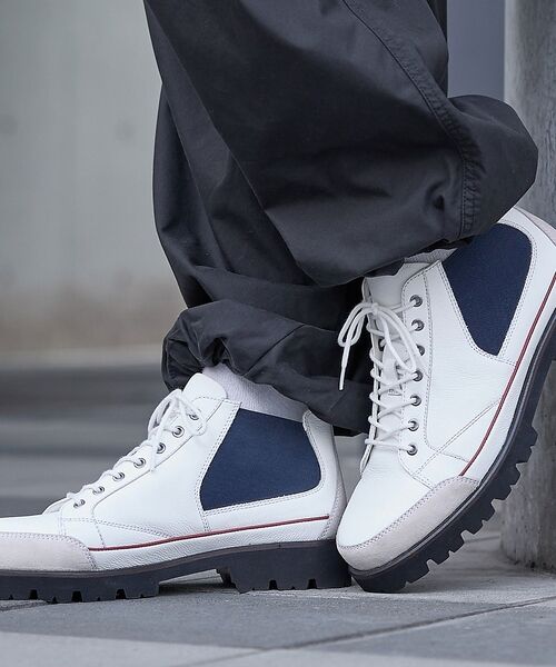 WEB別注】軽量 サイドゴア スニーカー （スニーカー