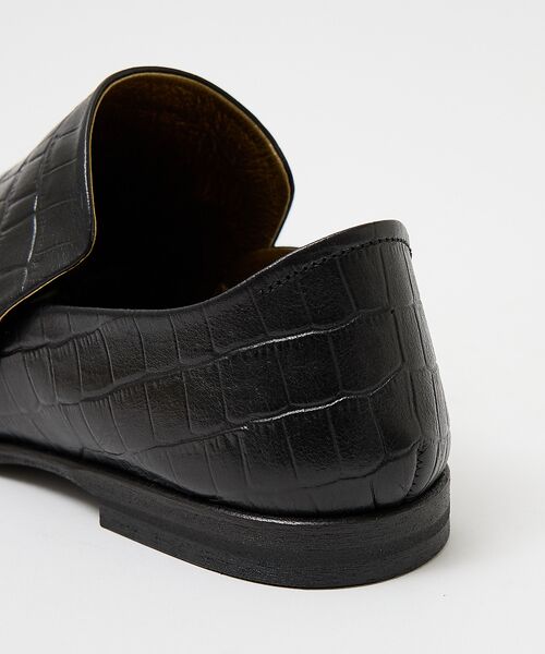 alfredoBANNISTER / アルフレッド・バニスター シューズ | 【型押し】ドレープ フラット シューズ | 詳細4