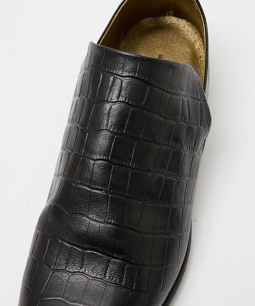 alfredoBANNISTER / アルフレッド・バニスター シューズ | 【型押し】ドレープ フラット シューズ | 詳細6