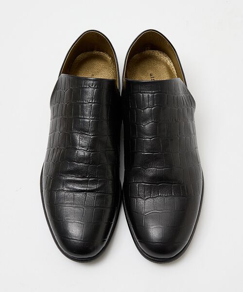 alfredoBANNISTER / アルフレッド・バニスター シューズ | 【型押し】ドレープ フラット シューズ | 詳細14