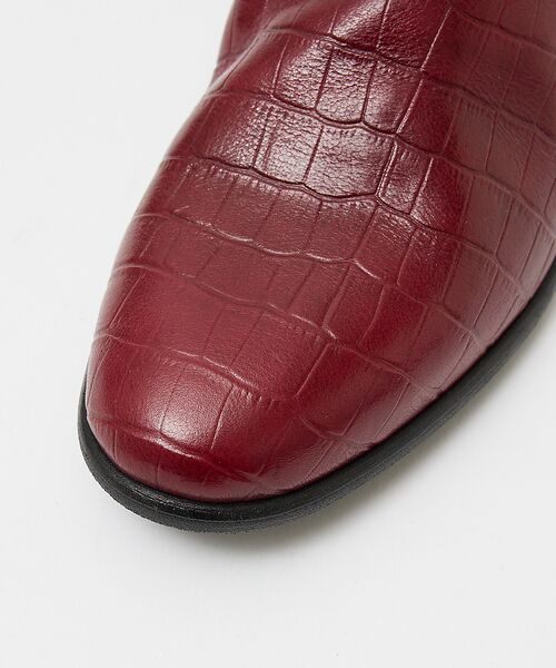 alfredoBANNISTER / アルフレッド・バニスター シューズ | 【型押し】ドレープ フラット シューズ | 詳細16