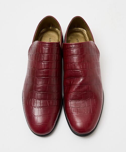 alfredoBANNISTER / アルフレッド・バニスター シューズ | 【型押し】ドレープ フラット シューズ | 詳細17