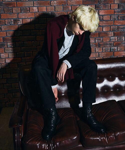 alfredoBANNISTER / アルフレッド・バニスター ブーツ（ショート丈） | 【ソフトレザー】ドレープ ロング バックジップ ブーツ | 詳細1