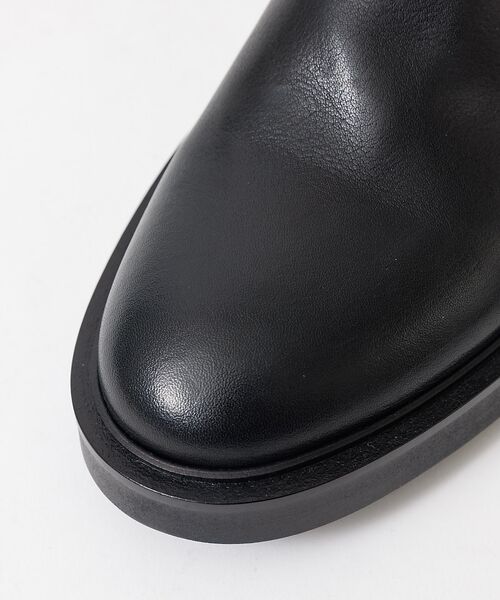 alfredoBANNISTER / アルフレッド・バニスター ブーツ（ショート丈） | 【ソフトレザー】ドレープ ロング バックジップ ブーツ | 詳細9