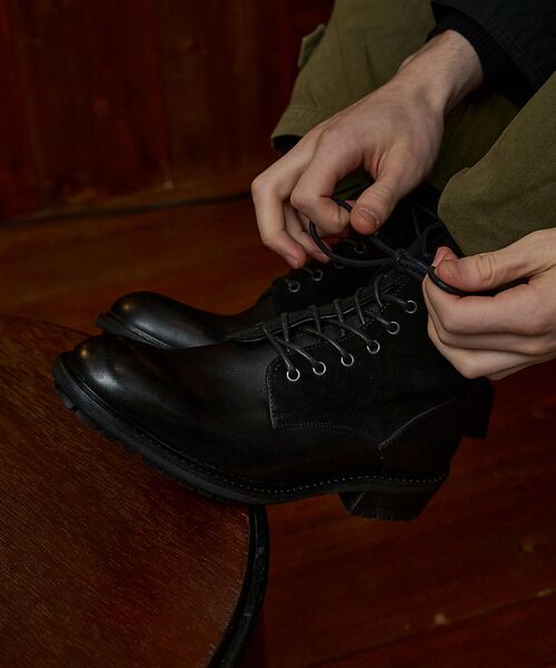 alfredoBANNISTER / アルフレッド・バニスター ブーツ(ショート丈) | レースアップ ワークブーツ | 詳細19