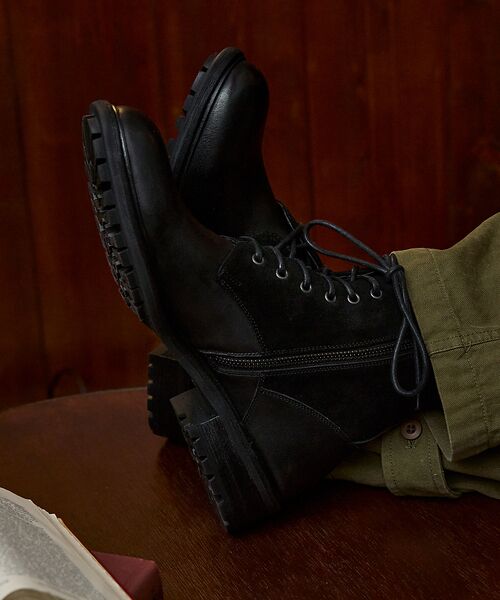 alfredoBANNISTER / アルフレッド・バニスター ブーツ(ショート丈) | レースアップ ワークブーツ | 詳細20