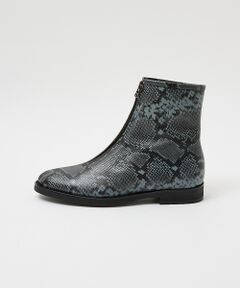 alfredoBANNISTER / アルフレッド・バニスター ブーツ（ショート丈） | 【MADE IN JAPAN】センタージップ スネーク レザー ブーツ