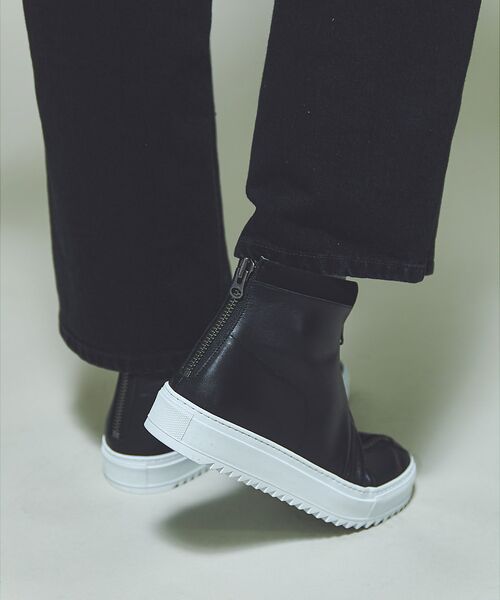 alfredoBANNISTER / アルフレッド・バニスター スニーカー | 【MADE IN JAPAN】ダブルジップ スニーカー | 詳細17