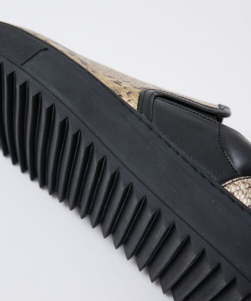 alfredoBANNISTER / アルフレッド・バニスター スニーカー | 【SPEAK FOR別注】　ダイヤモンドパイソン スニーカー | 詳細13