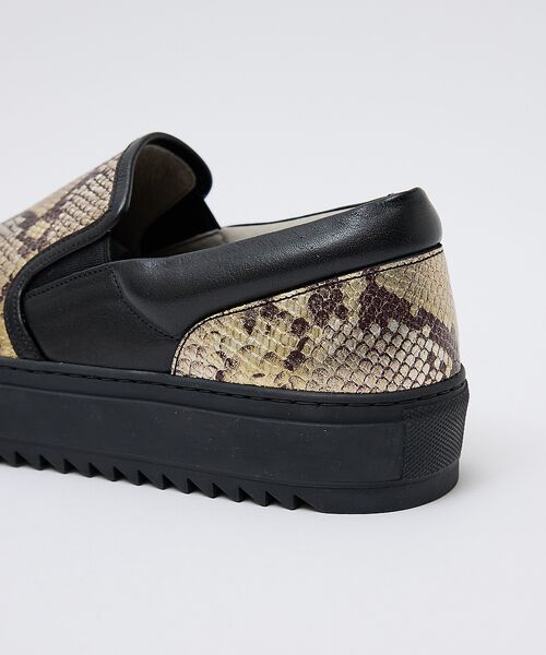 alfredoBANNISTER / アルフレッド・バニスター スニーカー | 【SPEAK FOR別注】　ダイヤモンドパイソン スニーカー | 詳細4