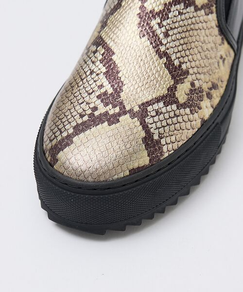 alfredoBANNISTER / アルフレッド・バニスター スニーカー | 【SPEAK FOR別注】　ダイヤモンドパイソン スニーカー | 詳細6