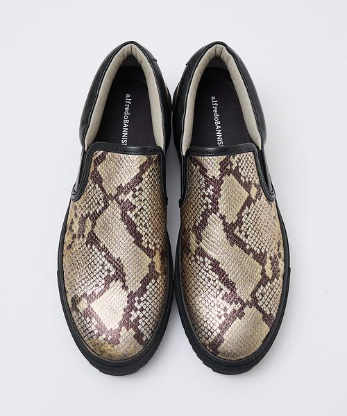 alfredoBANNISTER / アルフレッド・バニスター スニーカー | 【SPEAK FOR別注】　ダイヤモンドパイソン スニーカー | 詳細7
