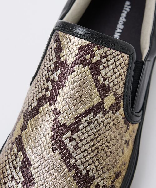 alfredoBANNISTER / アルフレッド・バニスター スニーカー | 【SPEAK FOR別注】　ダイヤモンドパイソン スニーカー | 詳細8
