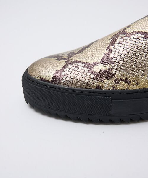 alfredoBANNISTER / アルフレッド・バニスター スニーカー | 【SPEAK FOR別注】　ダイヤモンドパイソン スニーカー | 詳細9
