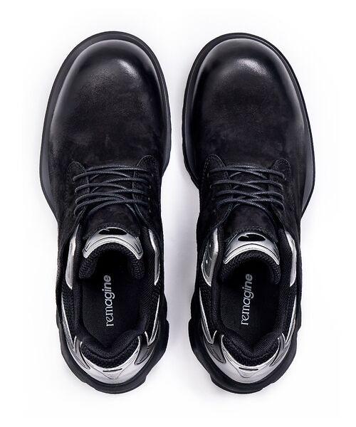 alfredoBANNISTER / アルフレッド・バニスター スニーカー | 【remagine】Starting bigger / BLACK | 詳細3