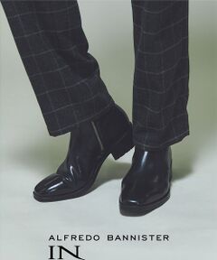 alfredoBANNISTER / アルフレッド・バニスター ブーツ（ショート丈） | スクエア サイドジップ ブーツ