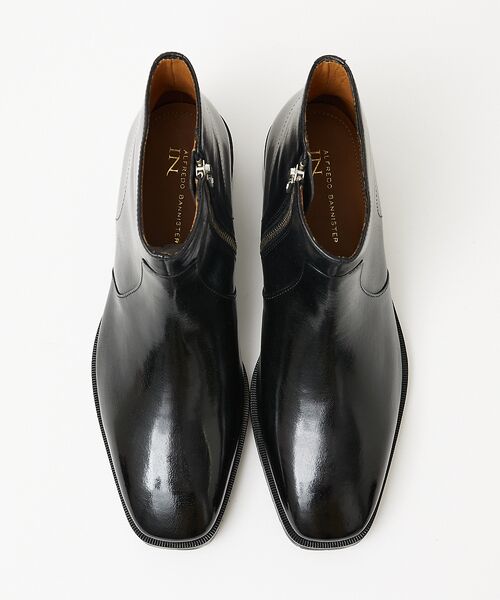 alfredoBANNISTER / アルフレッド・バニスター ブーツ（ショート丈） | スクエア サイドジップ ブーツ | 詳細2