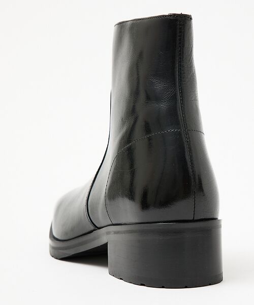 alfredoBANNISTER / アルフレッド・バニスター ブーツ（ショート丈） | スクエア サイドジップ ブーツ | 詳細5