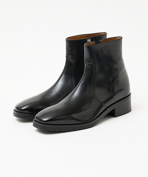 alfredoBANNISTER / アルフレッド・バニスター ブーツ（ショート丈） | スクエア サイドジップ ブーツ | 詳細9